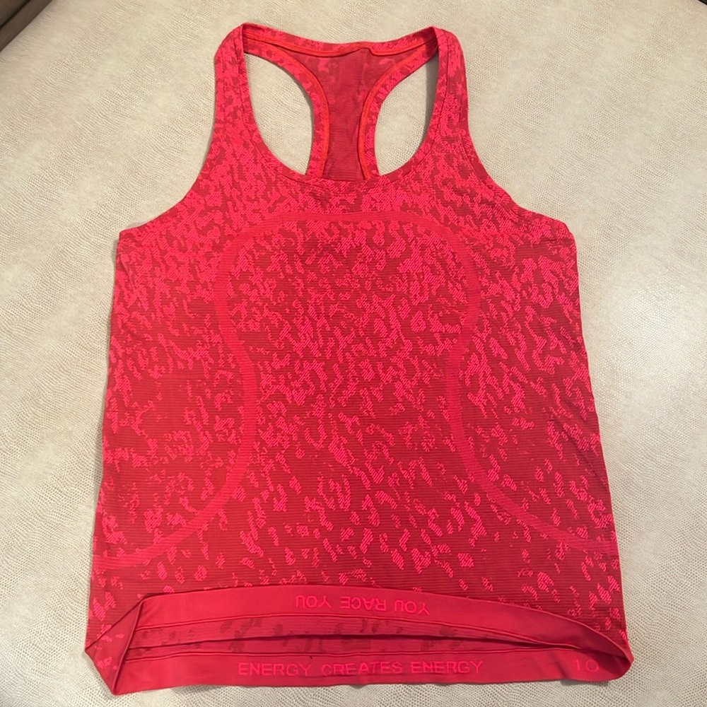 Lululemon Racerback tank.